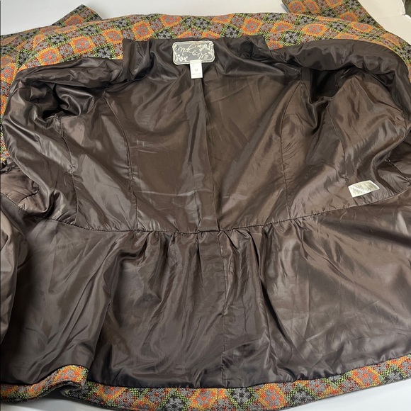 Nick & Mo Multicolor Women's Trendy Coat Sz M - Picture 3 of 9